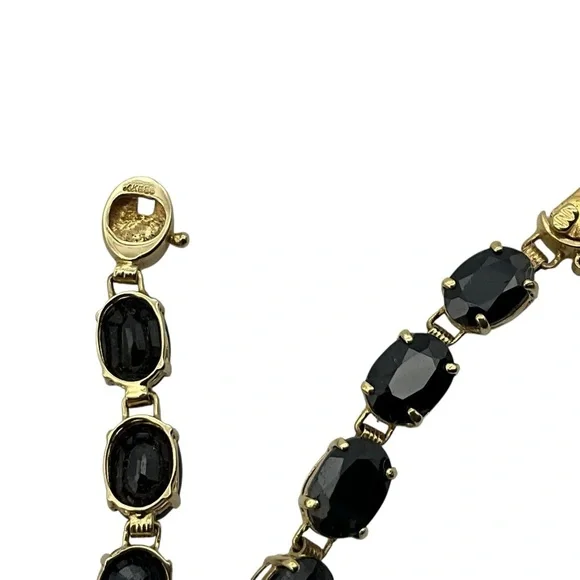 Ross-Simons Gold Bracelet with Black Accents